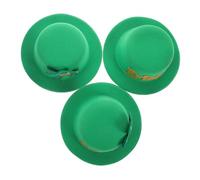 Beaupretty 3pcs St Patricks Day Hat Shamrock Hair Barrettes Irish Festival Accessories for Women Girls Leprechaun Hat Hair Clips