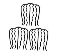 Beaupretty 3pcs Teeth Hairpin Comb Clips Durable Hair Accessories for Women for Styling Long Thick Hair for Weddings Parties Daily Use