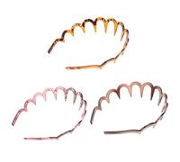 3Pcs Tooth Headband Plastic Sharks Tooth Hair Comb Headband Non Slip Teeth Head Comb Claw Hair Hoop Hair Band Headdress Womens Hair Bands