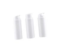 Beaupretty 3pcs Travel Cosmetics Bottle Simple Plastic Lotion Storage Bottles Empty Sub Lightweight Squeezy Pump for Cosmetics
