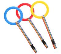 Beaupretty 3Pcs Walking Rope Brightly Colored Kindergarten Safety Leash for Outdoor Activities Durable Reusable Preschool Transition Rope for Independence and Safety