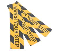 Beaupretty 3Pcs Watch Your Step Tape Anti-slip PVC Grip Tape for Stairs High Visibility Caution Weatherproof Outdoor Use