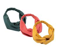 Beaupretty 3pcs Wide Edge Hairpin Head Hoop Knot Headband Ladies Spa Headband for Thick Hair
