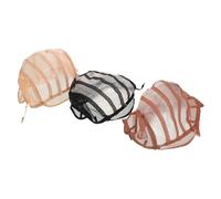 Beaupretty 3pcs Wig Headnet Cap Mesh Dome Caps Elastic Reusable Hair Net for Wig Women Cosplay Dress-up Hair Accessories Comfortable and Breathable