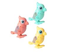 Beaupretty 3pcs Wind Up Chicken for Random Color Clockwork Animal Playthings Fun Lightweight Portable Design for Parties and Home Decor Random Color