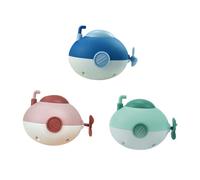Beaupretty 3pcs Wind-up Submarine Bath, Water Spray Clockwork Bath Plaything Set in Blue, Pink, and Green, Shower for Bathtime and Pool Recreation