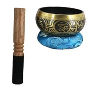 Beaupretty 3pcs Yoga Meditation Bowl Set Tibetan Sound Bowl Mallet for Mindfulness Buddhist