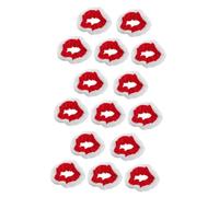 Beaupretty 3sets Christmas Hair Tie Red Headband for Women Sequin Hair Rope Elastic Ponytail Holder Creative Band Set 5pcs*3