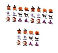Beaupretty 3sets Gorgeous Halloween Hair Clips 12 Different Shapes Hair Accessories for Girls Boys and Girls 12pcs*3