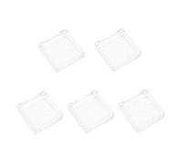 Beaupretty 3sets Small Empty Eyeshadow Cases Refillable Lipstick Storage Box Compact Makeup Container for Travel Durable Cosmetic Sub Container for Blush and Highlighter 5pcs*3