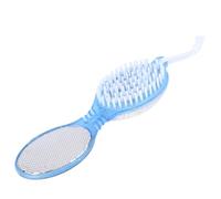 Beaupretty 4 in 1 Foot Scrubber, Pumice Stone Stainless Steel Fine File, Foot Care Tool for Both Dry and Wet Feet Care(Random Color)