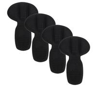 Beaupretty 4 Pair Comfortable Foam Heel Pads for High Heels and Sandals with Mesh Cloth Cushioning Soft Replaceable Foot Pads for Secure Fit