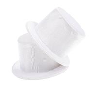 Beaupretty 4 pcs Miniature Snowman Craft Hats Small Lightweight Cloth Doll Accessories for DIY Art Decoration Party Top Hats