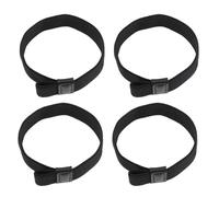 Beaupretty 4 Pcs School Lunchbox Strap Picnic Lunchbox Elastic Strap Nylon Easy to Use Easy to Clean Simple Design Black for Outdoor Travel