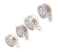 Beaupretty 4 Rolls Invisible Double Eyelid Strips Breathable Tape for Hooded Eyes Total Convenient Comfortable Eyelid Lift Stickers for Natural Eye Makeup Effect