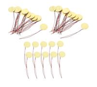 Beaupretty 40pcs 27mm Piezo Transducer Sound Sensor Discs with Copper Wire for Acoustic Instruments Guitar Buzzer Passive Piezoelectric Element for Guitar Accessories