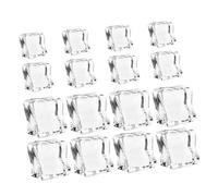 Beaupretty 40pcs Clear Acrylic Fake Ice Cubes for Food Photography Props Realistic Irregular Crystal-like Ice Rocks Decorative Display Cubes for Bar and Drink Settings