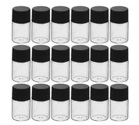 Beaupretty 40pcs Clear Glass Vials with Caps Refillable Mini Perfume Sample Bottles for Oil Fragrance Liquid Storage Small Transparent Glass Containers for Travel and Daily Use