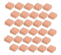 Beaupretty 40pcs DIY Miniature Brick Models for Sand Table and Architectural Layouts Red Square Simulation Bricks for Mini House Building Smooth Surface Pottery Clay Decor for Garden Walls