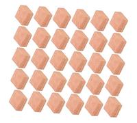 Beaupretty 40pcs Miniature DIY Fake Bricks for Garden Wall Landscaping Red Square Mini Building Blocks for Sand Table Model Train Layout and Architecture Display Safe Polished Construction
