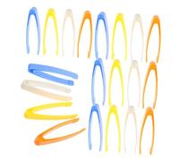 Beaupretty 40pcs Plastic Tweezers for DIY Crafts Beading Projects and Sensory Play Safe and Lightweight Gripping Tools for Classroom and Outdoor Activities