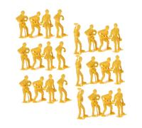 Beaupretty 45pcs Engineering Men Model Set Realistic Miniature Figurines for DIY Projects Display and Educational Use Lifelike Workers Models Versatile Kit