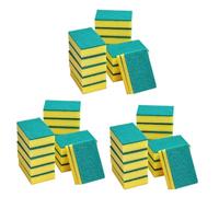 Beaupretty 45pcs Multifunctional Kitchen Cleaning Sponges Absorbent Scouring Pads for Dishwashing Bathroom Use Dirt Removal for Utensils