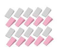 Beaupretty 48pcs Dual-use Powder Puff Makeup Sponges Trapezoid Shape for Foundation Blending Wet Dry Application for Face Makeup Application