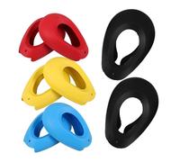 Beaupretty 4pairs Hair Dyeing Ear Caps Soft Silicone Ear Covers for Sleep Hair Dyeing Salon Use