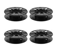 Beaupretty 4pcs 3D Printer Filament Spool Cord Storage Reel Plastic Lightweight Extension Cord Storage Modern Aesthetics 6.10x6.10x1.50in Winding Machine Reel for Cable Management