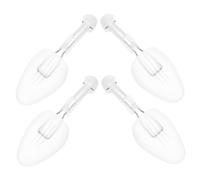 Beaupretty 4pcs Adjustable Plastic Shoe Shaper for Men Shoe Trees Boot Stretcher for Shape Prevent Wrinkles Fits