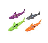 Beaupretty 4Pcs Adorable Diving Sharks Multi Function Pool for Summer Fun and Swimming Practice Safe Design for Boys