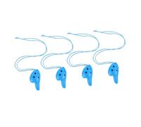 Beaupretty 4Pcs Beginner Ocarina for Plastic Ocarinas Ergonomic Design Easy to Play Musical Instruments for for Music Lovers