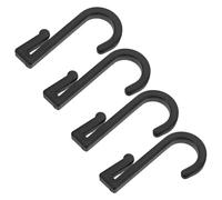 Beaupretty 4pcs Cabin Hook 200mm Small Plastic Hooks for Hanging Towels and Clothes with Reliable Longterm Use, Stylish Design, and Suitable for Home and Kitchen Storage