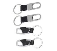 Beaupretty 4pcs Carabiner Keychain Organizer Durable Key Ring for Men Comfortable Daily Use with Smooth Surface Unique Design for Management