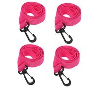 Beaupretty 4pcs Children Safety Walking Leash Kids Elastic Walking Transition Rope for Outdoor Use Kindergarten Daycare Supplies Pink
