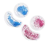Beaupretty 4pcs Cooling Gel Eye Patches under Eye Pads Relieve Puffiness and Fatigue Material Combination Portable and Lightweight