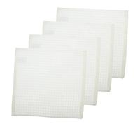 Beaupretty 4pcs Cotton Waffle Bath Towels Hand Towels Hanging Loop Quick Dry Soft Absorbent Spa-like Experience