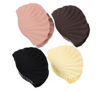 Beaupretty 4pcs Cute Seashell Claw Clips for Women Unique Shark Clip Design Hair Accessories Stylish Mermaid Costume Hair Jewelry Versatile Beach Styling Tools