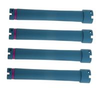 Beaupretty 4pcs Digital Hair Curling Rod for Long Hair Nonslip Perm Rollers Styling Tools