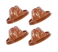 Beaupretty 4pcs DIY Volcano Model Science Experiment Props for Realistic Eruption Simulation Educational Volcanoes Kit for Family School Interactive Learning