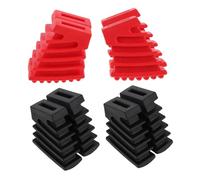 Beaupretty 4pcs Drum Stand Accessories Non-slip Feet Cover Replacement Plastic Drum Kit Stand Protector for Musical Instruments