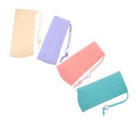 Beaupretty 4Pcs Durable Mesh Soap Pouches with Lanyard for Bar Soap Storage for Cleansing Face Body Clothes Easy Design