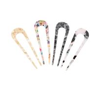 Beaupretty 4pcs Elegant U-shaped Hairpins Vintage Hair Forks for Women Simple Lady Headdress Accessories and Safe Material for Various Hairstyles and Occasions