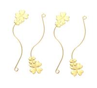 Beaupretty 4pcs Eyelash Try Strips for Lash Extension Tweezers Metal Holder for Fake Eyelashes Lash Applicator Tool