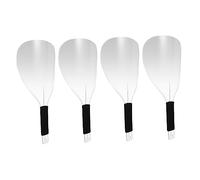 Beaupretty 4pcs Face Mask Plastic Hairspray Guard Face Masks for Hairdressers Haircut Facial Shield