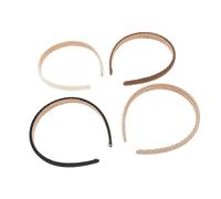 Beaupretty 4pcs Fuzzy Headbands for Women Spa Face Washing Headband Sports Gym Hair Bands Non-slip Hair Cover Skincare Makeup Face Wash