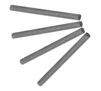 Beaupretty 4pcs Graphite Electrode Rods 10mm X 9cm Carbon Stirring Bars for Industrial Melting, Crucible Use and Chemical Experiments