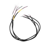 Beaupretty 4pcs Guitar Connection Cable Audio Cable Instrument Audio Line Guitar Pickup Wiring Music Instrument Patch for Sound Card Black