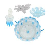 Beaupretty 4pcs Jellyfish Aquarium Decor Educational Floating Sea Creature Ornaments for Cognitive Skill Development Realistic Plastic Fish Tank Decoration